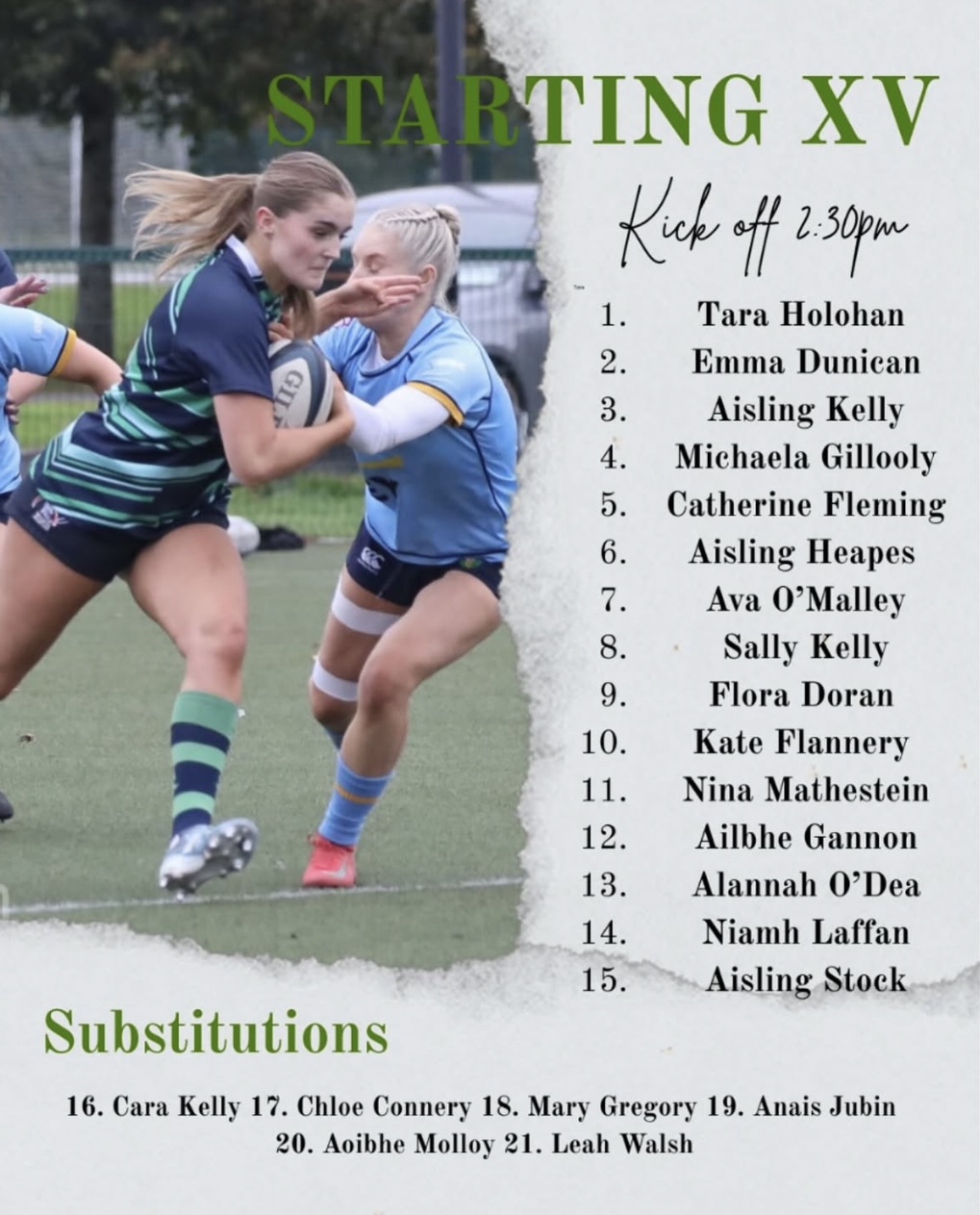 Ladies 1 Matchweek 2 Results 