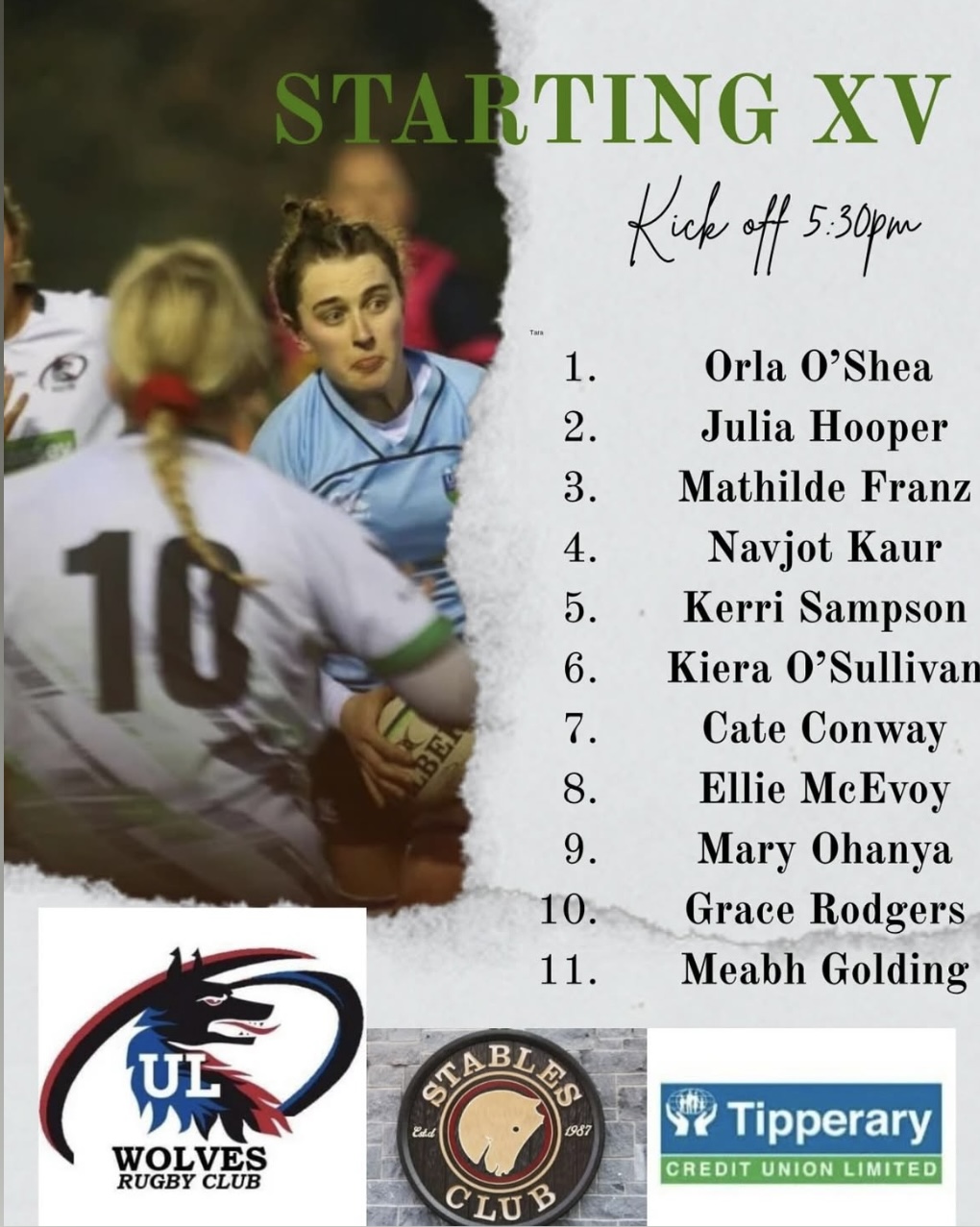 Ladies 2 Matchweek 2 Results 