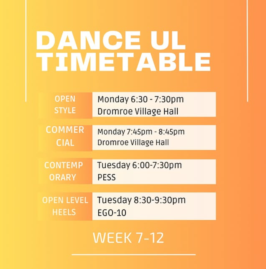 Semester 2 Updated Class Times