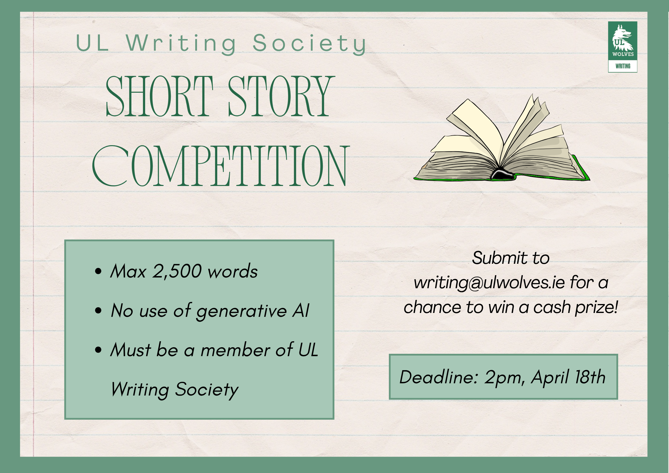 Short Story Competition!